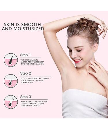 Body hair removal cream 150ml nourishing hair removal product and body cream for hair removal with nourishment for girls girlfriends wives sisters and the whole family - Buy Online on GoSupps.com