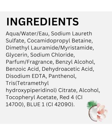 ALO FRUITS & PASSION Pink Coconut Hand Soap Set 8.4 fl oz Bottle and 33.8 fl oz Refill Made in Canada - Buy Online on GoSupps.com