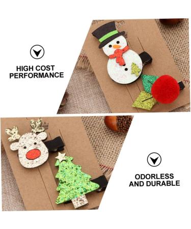 Beaupretty 24 Sets Christmas Suit Hairpin Hair Decor Hair Claw Clips for Women Ladies Hat Christmas Hair Xmas Headpiece Xmas Hair Accessories Party Hair Clips Christmas Hair Accessories Cloth - Buy Online on GoSupps.com