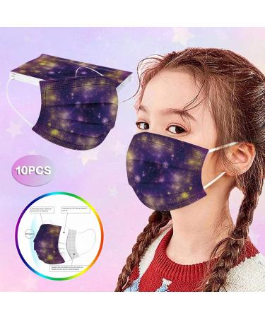 50pc Kids Disposable_Mask 3 Ply Kids Face_Masks for Protection Anti Dust Face Mouth Filter Tools for Children School - Buy Online on GoSupps.com