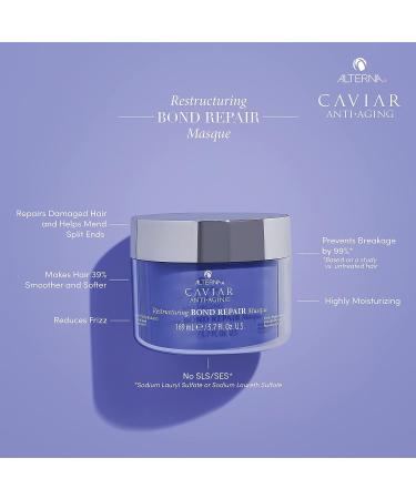 Alterna Caviar Anti-Aging Bond Repair Masque 5.7 oz | Strengthens & Protects Damaged Hair - Buy Online on GoSupps.com