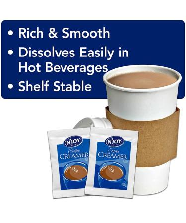 N'Joy Non-Dairy Creamer Packets - 1000 Count | Single Serve Bulk Size - Buy Online on GoSupps.com