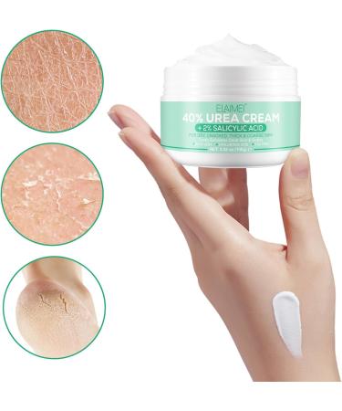 Urea Foot Cream - 100g Deep Moisturizing Callus Remover and Softe for dry cracked Skin Smooth and Soften Dry rough Cracked Itchy Skin For Feet Hands Heels Elbows Nails & Knees - Buy Online on GoSupps.com