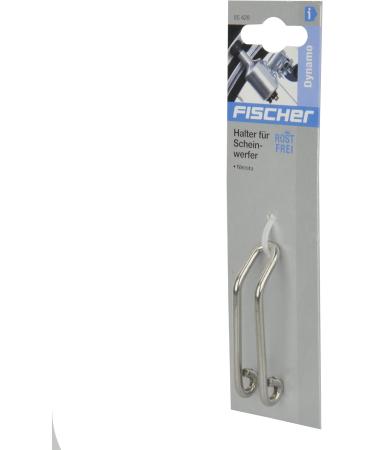 FISCHER Stainless Steel Headlight Holder - Durable Silver Finish for Reliable Performance | International Shipping Available - Buy Online on GoSupps.com