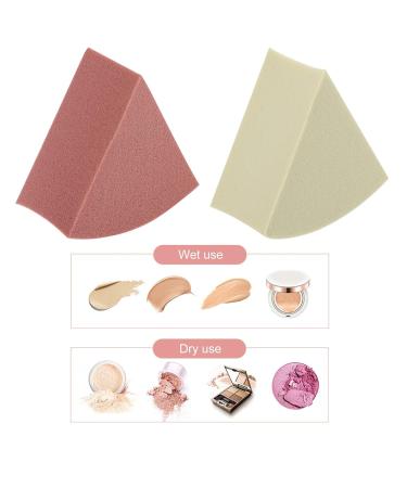 2-Pack Beauty Egg Face Powder Puff - Hydrophilic Polyurethane Makeup Sponges for Flawless Foundation Application - Buy Online on GoSupps.com