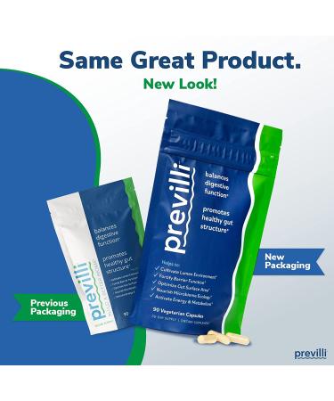 Previlli Prebiotics: Gut-Health Supplements for Women and Men - 90 Capsules - Buy Online on GoSupps.com