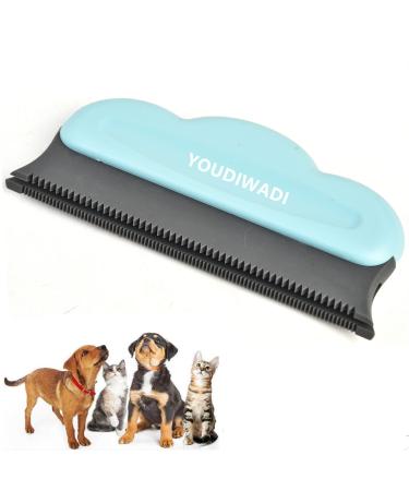 YOUDIWADI Pet Hair Remover,Reusable Lint Cleaner for Dog Hair Remover and Cat Hair Remover for Carpet,Clothes, Sofa, Rugs, Pet Towers, Car Mats, Car Seats one piece