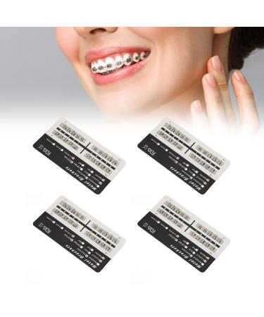 Orthodontic Braces - 200 Pack High Polished Metal Braces in Black & White | International Shipping Available - Buy Online on GoSupps.com