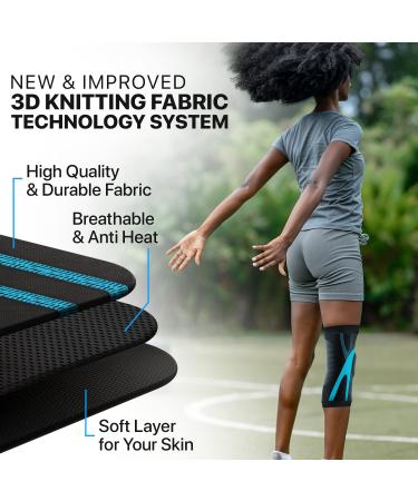 Dr. Brace Elite Knee Brace for Knee Pain - Lightweight Compression Sleeve for Maximum Support and Fast Recovery - Neptune (Large) - Buy Online on GoSupps.com