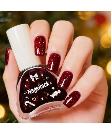 MEITREND Nude Nail Polish - Non-toxic water-based nail polish - Natural nail polish with vegan formula - Xinshangzhijiay nail art beautydiy