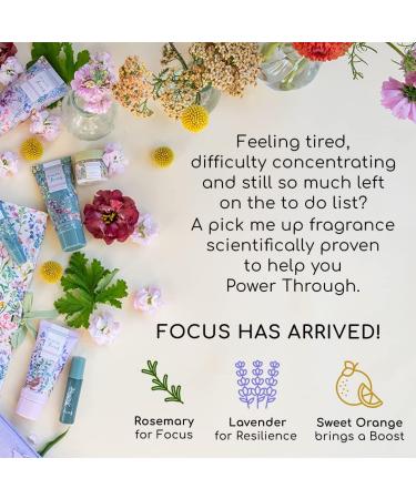 Heathcote & Ivory Flower of Focus Hand Cream Trio - Vegan Hand Cream Set with Rosemary, Lavender & Sweet Orange - 3 x 30ml Travel Size - Buy Online on GoSupps.com