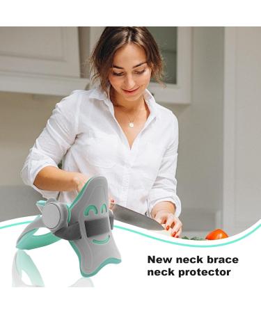Shakven Soft Collar Neck Brace | Cervical Traction Neck Support | Cervical Collar Neck Brace Posture Corrector Breathable Neck Stretcher Adjustable - Buy Online on GoSupps.com
