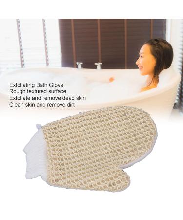 Peeling Bathroom Shoe & Double-Sided Shower Glove - Soft Body Peeling & Dead Skin Removal Scrubber - Buy Online on GoSupps.com