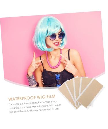 FOMIYES 20 Sheets Wig Glue Paster Double Sided Adhesive Strip Paper - Buy Online on GoSupps.com