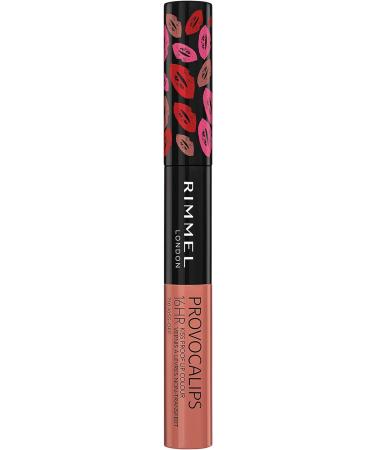 Rimmel Provocalips Kiss Off 710 Liquid Lipstick with sponge tip - Female Lip Colour Cosmetic - Buy Online on GoSupps.com