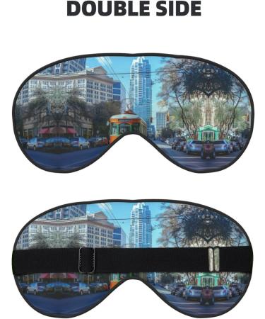 Austin Texas Ultra-Soft Light-Blocking Eye Mask | Optimal Comfort for Restful Sleep International Shipping Available - Buy Online on GoSupps.com