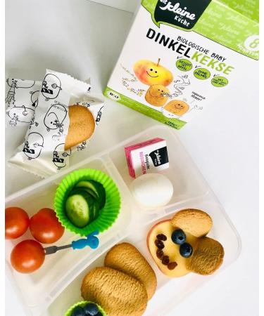 Organic Vegan Spelled Cookies for Toddlers | 10 x 150g | Additive-Free Baby Snack in Practical Portion Packs - Buy Online on GoSupps.com
