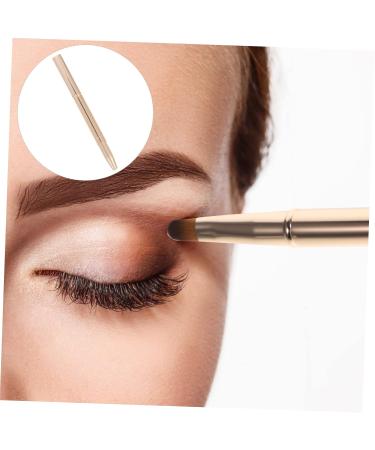 POPETPOP Double Ended Lipstick Brush Lip Brush for Makeup Blush Brush Lip Gloss Wands Applicator Travel Size Lipstick Brush Reusable Lip Brush Beauty Miss Aluminum Alloy Lip Balm Super Soft 12x1x1cm Golden - Buy Online on GoSupps.com