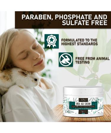 Urea Cream 40% for Dry, Cracked Skin - Callus Remover with Salicylic Acid - 4oz - Buy Online on GoSupps.com