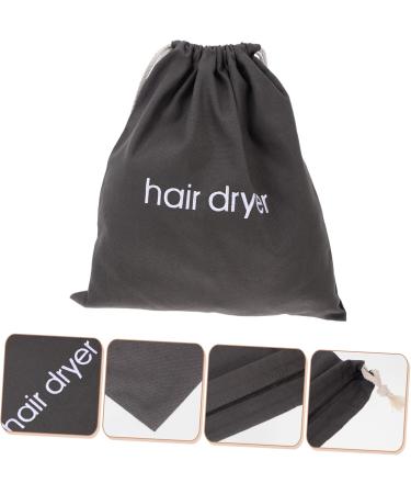 BIUDECO 8 Pcs Hair Dryer Storage Bag Travel Carry on Backpack Black Backpack Blow Dryer Travel Bag Canvas - Buy Online on GoSupps.com