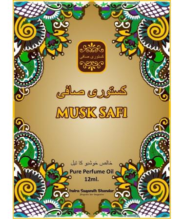 INDRA SUGANDH BHANDAR Attar For Men|Women Musk Safi 12ml Rollon Box Ittar Original Men itra/itar Perfume Oil 24 Hours Long Lasting Fragrance Pack