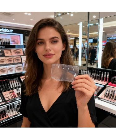  Nevalerra Eyebrow Shaping Kit | Transparent Shape Guide | 5-Piece Eyebrow Positioning and Shaping Ruler Set - For Women and Men Makeup Daily Grooming Home Travel Wedding - Buy Online on GoSupps.com
