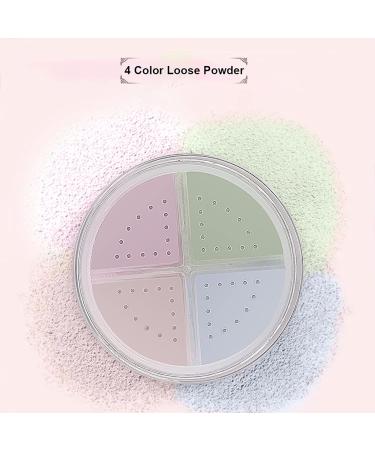 Long-Lasting Loose Powder Foundation | Oil Control Makeup Setting Powder | Smooth Complexion & Skin Tone Enhancer - Transparent Matt 01 (Mousse Light Color) - Buy Online on GoSupps.com
