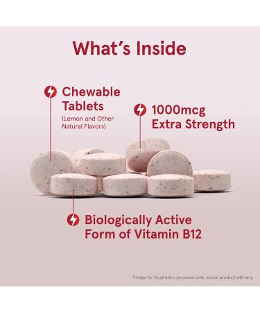 Jarrow Methyl B-12 1000mcg 100 Chewables & Methyl Folate 400mcg 60 Veggie Capsules Bundle for Cellular Energy Brain Cardiovascular & Neurologic Health Support 100 Count (Pack of 1) Supplement + Supplement 60 Veggie Capsu  - Buy Online on GoSupps.com