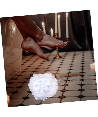 2pcs Soft Bath Ball & Exfoliating Shower Pouf - Luxurious Bathing Accessories for Girls - Cotton Loofah & Back Scrubber - Ideal for Relaxing Showers - Buy Online on GoSupps.com