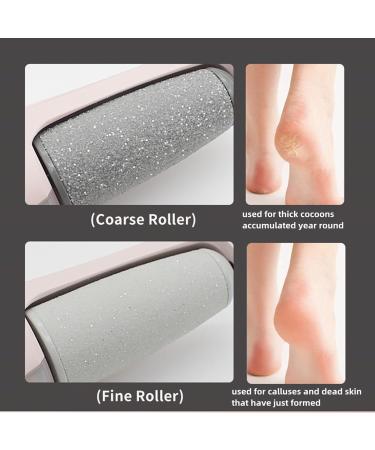 Electric Foot File Ruspela Electric Callus Remover for Feet Foot Callus Remover Rechargeable Foot Scrubber Foot File with 2 Heads 2 Speeds - Buy Online on GoSupps.com