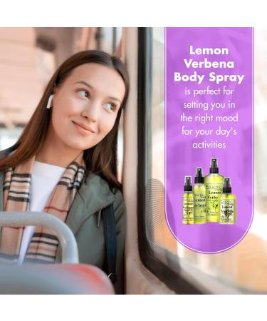Body Spray for Women 8 Oz (Double Strength) Lemon Verbena Body Mist with Long-Lasting Fragrance Fresh Wonderful Scent for Spring & Summer Floral & Fruity Perfume for Women with Orange Daily Use Double Strength 8 Fluid Ounces - Buy Online on GoSupps.com