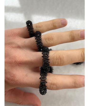 9x DBT Skills Hedgehog Ring - High Stress Acupressure Finger Ring for Stress Relief & Focus | International Shipping - Buy Online on GoSupps.com