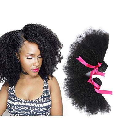 BGHJUE Afro Wig Long Kinky Curly Wigs For Black Women Black Hair Wig 10InchBlack Black10 Inch