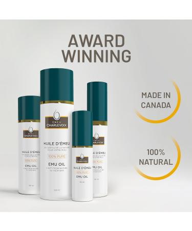 Emeu Charlevoix 100% Pure Emu Oil - Canadian-Made Award-Winning Quality 30ml 30 ml (Pack of 1) - Buy Online on GoSupps.com