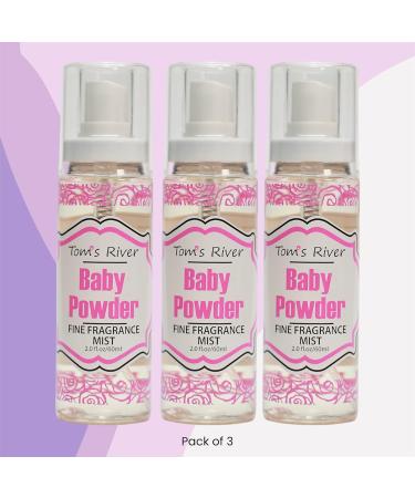 Infinix Baby Fresh Powder Fine Fragrance Mist 2 fl oz Pack of 3 Body Spray for Women Gentle and Long Lasting Perfume for Men & Women For Daily Use Baby powder 2 Fl Oz (Pack of 3) - Buy Online on GoSupps.com