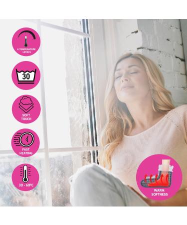 Buy Pekatherm F55 Electric Foot Warmer - Removable Sock 100W 3 Heat Levels 27x30x23 cm - Ideal for Comfort & Warmth - Buy Online on GoSupps.com