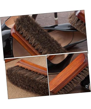 Horse Hair Brush Hat Cleaner for Baseball Caps & Shoes - Shoe Cleaner Kit with Iron Cleaner, Melamine Sponges, and Shoe Shine Machine - Multifunction 13X4.3CM - Buy Online on GoSupps.com