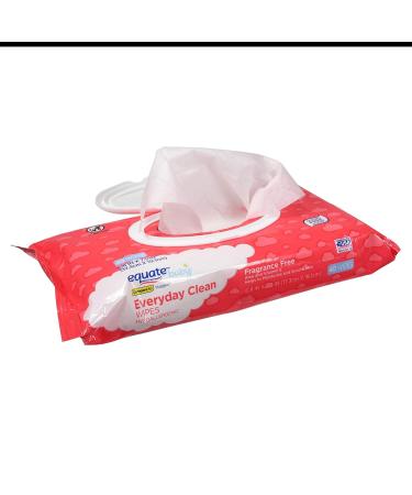 Equate Everyday Clean Fragrance Free Wipes 40 sheets
