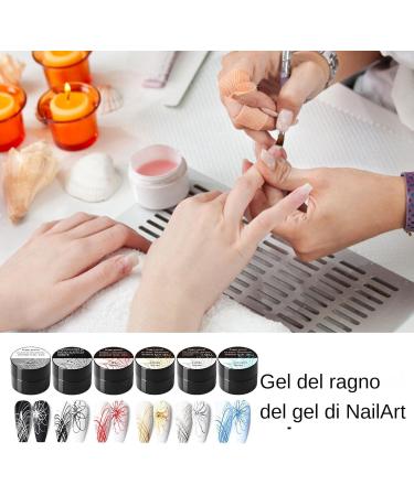Spider Gel For Gel Paint For Printed For Sight Of 6 Colors For Spider Nails Geloule Liner For Nails - Buy Online on GoSupps.com