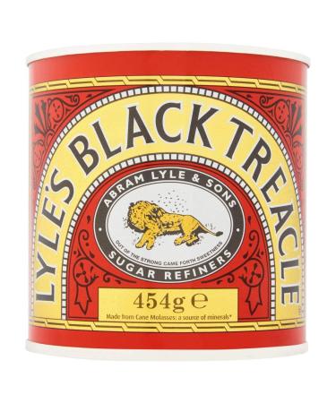 Lyle's Black Treacle Tin 16 ounce (454g) 1 Pound (Pack of 1)
