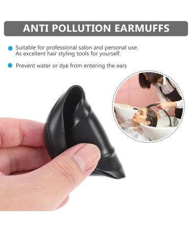 KALLORY 6pcs Hair Dye Ear Covers - Salon Professional Earmuffs in Black - Buy Online on GoSupps.com