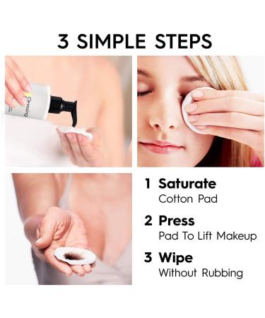 3-in-1 Moisturiser Milk Cleanser & Anti-Spot Makeup Remover | 3x200ml | Vegan Paraben-Free | For Sensitive/Dry Skin - Buy Online on GoSupps.com