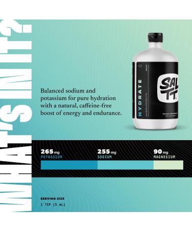 Keto Chow Electrolyte Hydration Drops - Immune Support for Keto Diets | Gluten & Sugar Free | Paleo Friendly | Sodium, Magnesium, Potassium & Trace Minerals | 8.3 fl oz - Buy Online on GoSupps.com