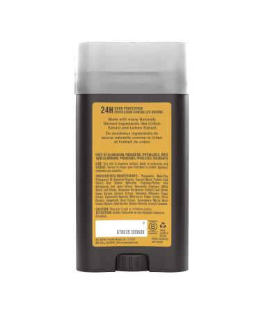 Every Man Jack Amber & Sandalwood Deodorant - Aluminum-Free, Long-Lasting, Plant-Based, 3 oz (2 Sticks) - Buy Online on GoSupps.com