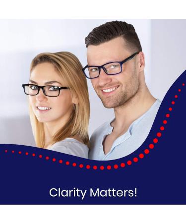 Buy Glasses Cleaner Kit | 30 Pre-Moistened Lens Wipes & Spray Microfiber Cloth Eyeglass Repair Tool - Safe for All Lenses - Camera Screen Sunglasses Cleaning - Buy Online on GoSupps.com