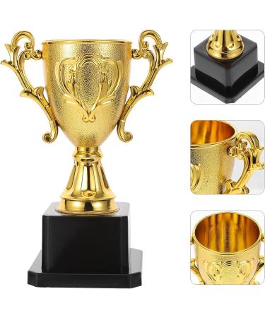 Gold Plastic Soccer Trophy Cup for Kids - Ideal for Sports Tournaments, Parties, and Awards - Buy Online on GoSupps.com