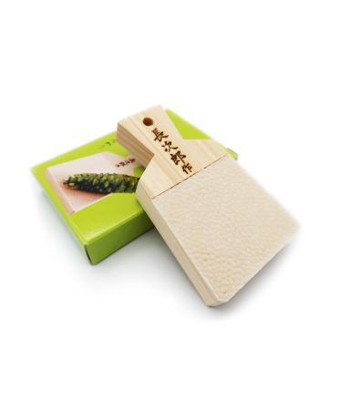 Japanese classic grater for Wasabi and ginger with operating instructions (possibly not in German) aromatic fresh Wasabi and ginger manufactured in Japan (small) small