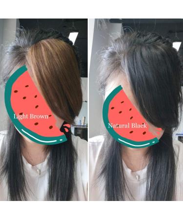 Dsoar Side Bangs Clip in Real Human Hair Bang Natural Black Color - Straight Fringe Hair Extensions | 1 Count - Buy Online on GoSupps.com