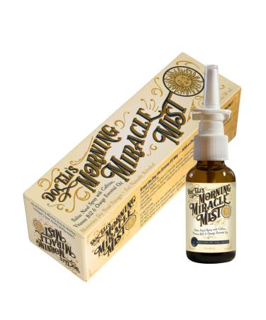 Doc Eli's Moisturizing Nasal Spray for Adults - Morning Miracle Mist Clears Nasal Passage - Relieves Dry Nose - Sinus Spray - Contains Caffeine Vitamin B12 for a Morning Boost - 1oz