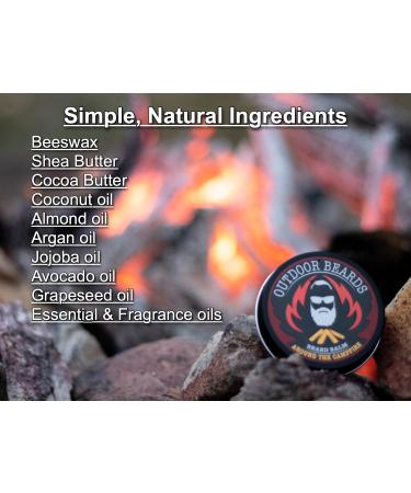 Beard Balm 2 oz | Nourishing Beard Conditioner for Men | Essential Moisturizer for Short & Long Beards | Healthy Hair & Skin - Under the Stars - Buy Online on GoSupps.com